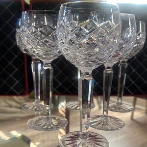 Waterford Crystal Elegant Clear Goblets